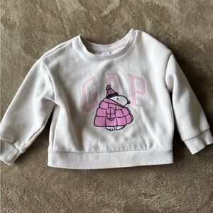 Gap Kids Peanuts Relaxed Logo Sweatshirt